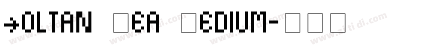 Coltan Gea Medium字体转换